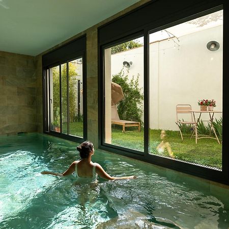 Loft Con Piscina Climatizada De Agua Salada Y Parking En El Centro De Figueres Appartement Figueres  Buitenkant foto